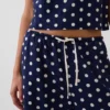 Lässige Culotte-Hose aus Leinenmischung