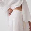 Lässige Culotte-Hose aus Leinenmischung