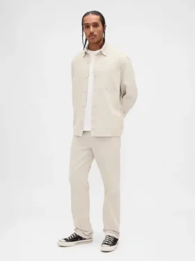 Lässige gerade Cord-Hose