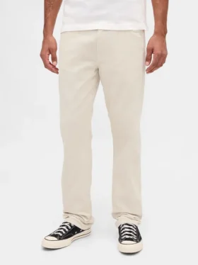 Lässige gerade Cord-Hose