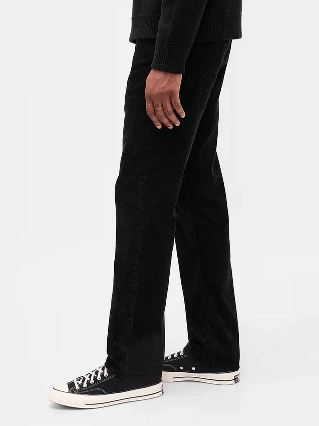 Lässige gerade Cord-Hose
