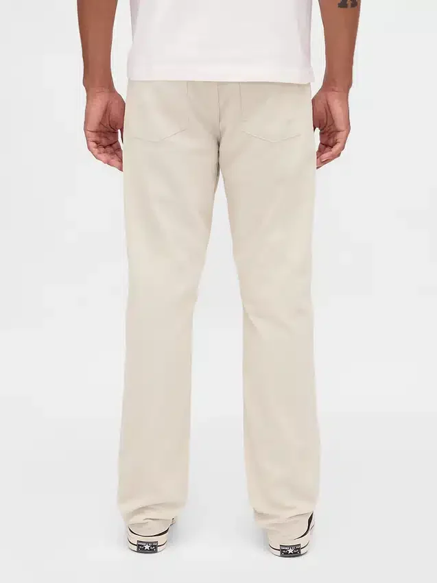 Lässige gerade Cord-Hose