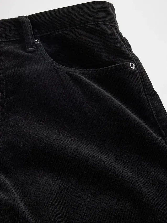 Lässige gerade Cord-Hose