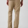 Lässige, gerade geschnittene Hose aus Leinen-Baumwolle