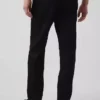 Lässige, gerade geschnittene Hose aus Leinen-Baumwolle