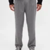 Lässige, gerade geschnittene Hose aus Wollmischung