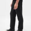 Lässige, gerade geschnittene Hose aus Wollmischung