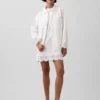 Lässige Hemdjacke mit Ösen am Saum