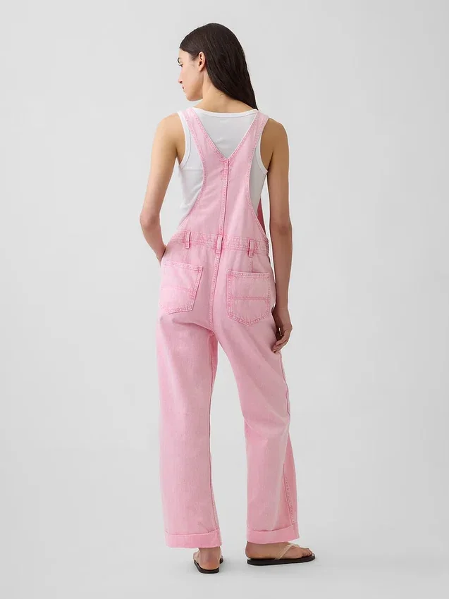 Lässige Jeans-Latzhose