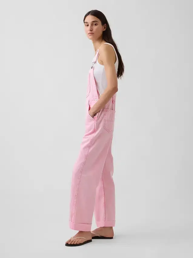 Lässige Jeans-Latzhose