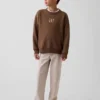 Lässige Kinderhose aus Leinen-Baumwoll-Mischung