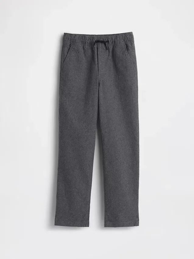 Lässige Kinderhose aus Leinen-Baumwoll-Mischung