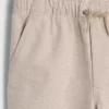 Lässige Kinderhose aus Leinen-Baumwoll-Mischung