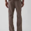 Lässige, konisch zulaufende Hose aus Leinen-Baumwolle