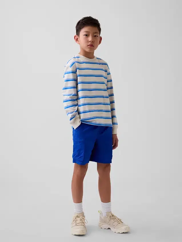 Lässige, schnell trocknende Cargo-Shorts für Kinder