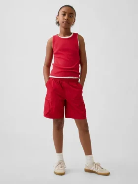 Lässige, schnell trocknende Cargo-Shorts für Kinder