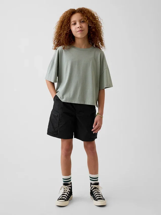 Lässige, schnell trocknende Cargo-Shorts für Kinder
