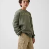 Lässiges Sweatshirt für Kinder mit Aufdruck