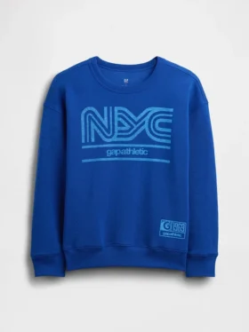 Lässiges Sweatshirt für Kinder mit Aufdruck