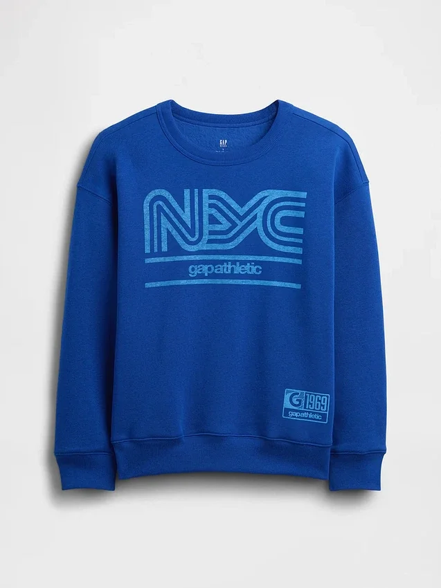 Lässiges Sweatshirt für Kinder mit Aufdruck