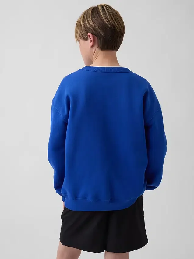 Lässiges Sweatshirt für Kinder mit Aufdruck
