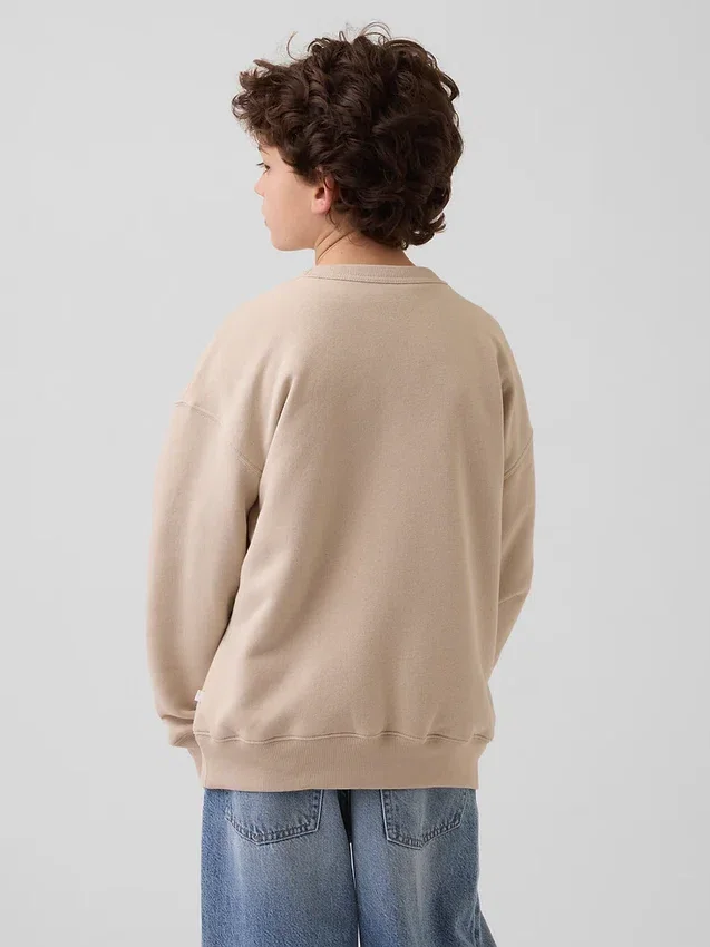 Lässiges Sweatshirt für Kinder mit Aufdruck