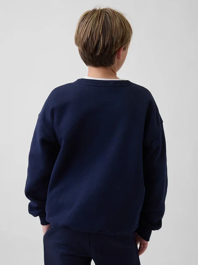 Lässiges Sweatshirt für Kinder mit Aufdruck