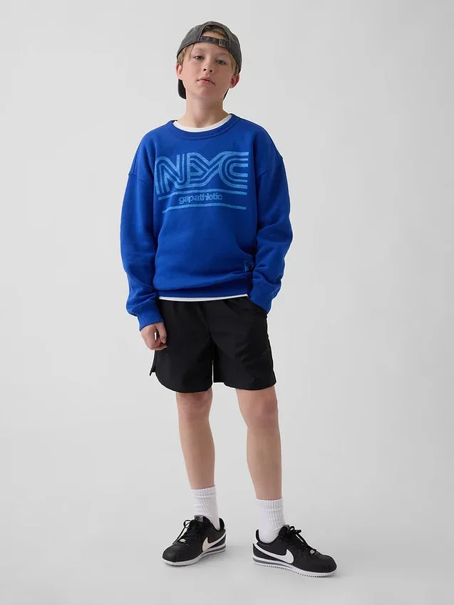 Lässiges Sweatshirt für Kinder mit Aufdruck