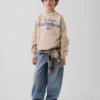 Lässiges Sweatshirt für Kinder mit Aufdruck
