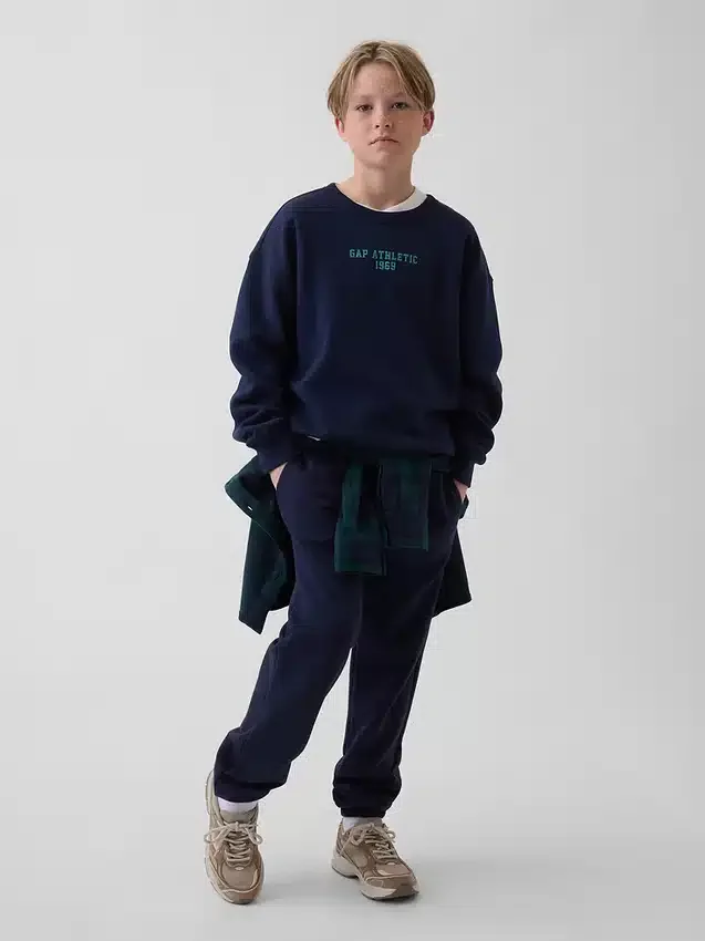 Lässiges Sweatshirt für Kinder mit Aufdruck