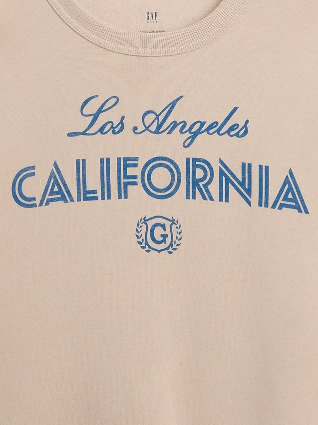 Lässiges Sweatshirt für Kinder mit Aufdruck
