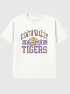 LSU Death Valley Tigers Grafik-T-Shirt