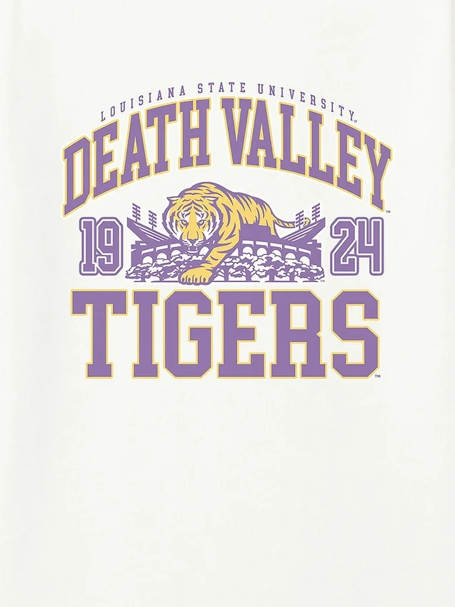 LSU Death Valley Tigers Grafik-T-Shirt