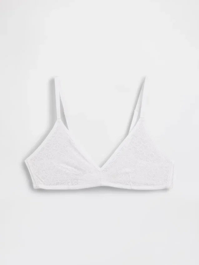 Madesoft Lace Plunge Bralette