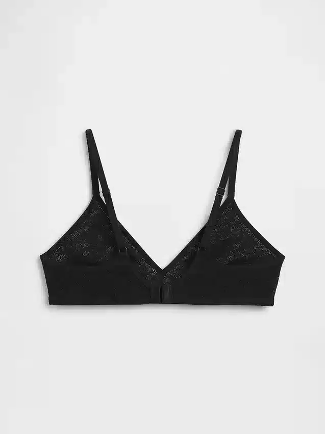Madesoft Lace Plunge Bralette