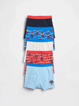 Marvel-Boxershorts aus Bio-Stretch-Baumwolle für Baby & Kleinkind (5er-Pack)