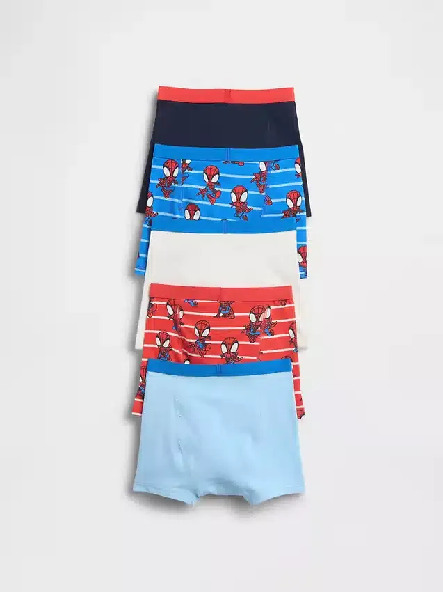 Marvel-Boxershorts aus Bio-Stretch-Baumwolle für Baby & Kleinkind (5er-Pack)