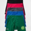 Marvel-Boxershorts aus Bio-Stretch-Baumwolle für Kinder (5er-Pack)