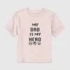 Marvel-Helden-T-Shirt für Kleinkinder mit „Dad“-Aufdruck