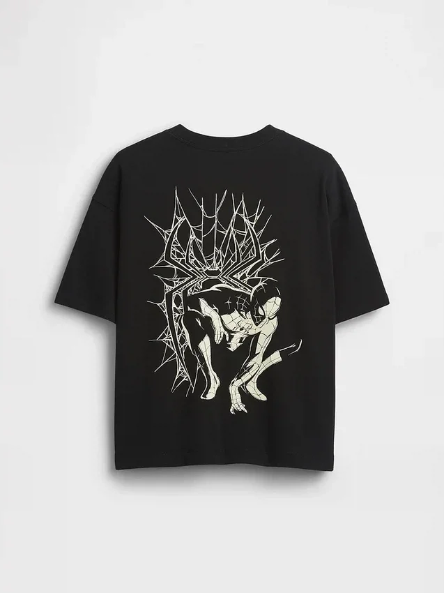Marvel Oversize-T-Shirt mit Grafik für Kinder
