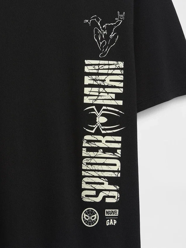 Marvel Oversize-T-Shirt mit Grafik für Kinder