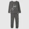 Marvel-Pyjama-Set aus gebürsteter Bio-Baumwolle für Baby & Kleinkind