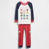 Marvel-Pyjama-Set aus gebürsteter Bio-Baumwolle für Baby & Kleinkind