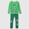 Marvel-Pyjama-Set aus gebürsteter Bio-Baumwolle für Baby & Kleinkind