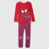 Marvel-Pyjama-Set aus gebürsteter Bio-Baumwolle für Baby & Kleinkind