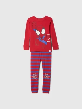 Marvel-Pyjama-Set aus gebürsteter Bio-Baumwolle für Baby & Kleinkind