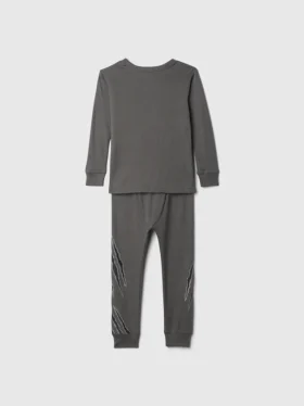 Marvel-Pyjama-Set aus gebürsteter Bio-Baumwolle für Baby & Kleinkind