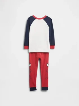 Marvel-Pyjama-Set aus gebürsteter Bio-Baumwolle für Baby & Kleinkind