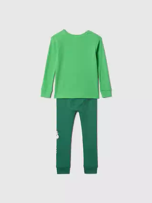 Marvel-Pyjama-Set aus gebürsteter Bio-Baumwolle für Baby & Kleinkind