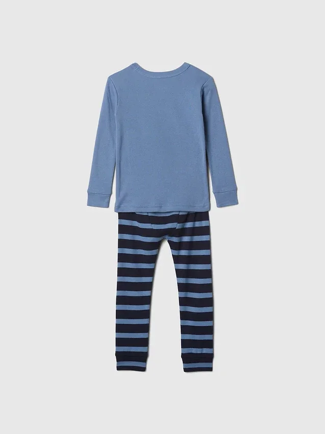 Marvel-Pyjama-Set aus gebürsteter Bio-Baumwolle für Baby & Kleinkind